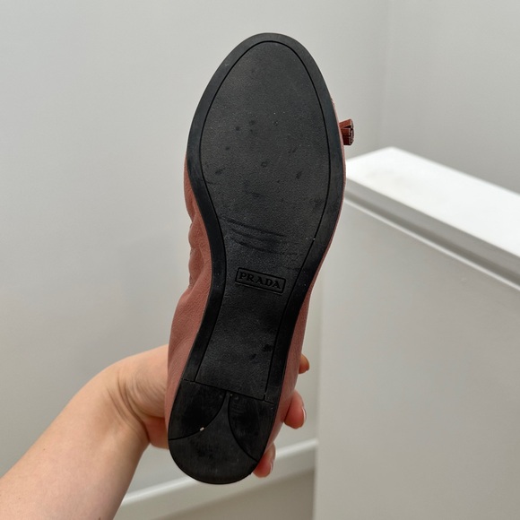 Size 6 PRADA pink ballet flats - Picture 3 of 6